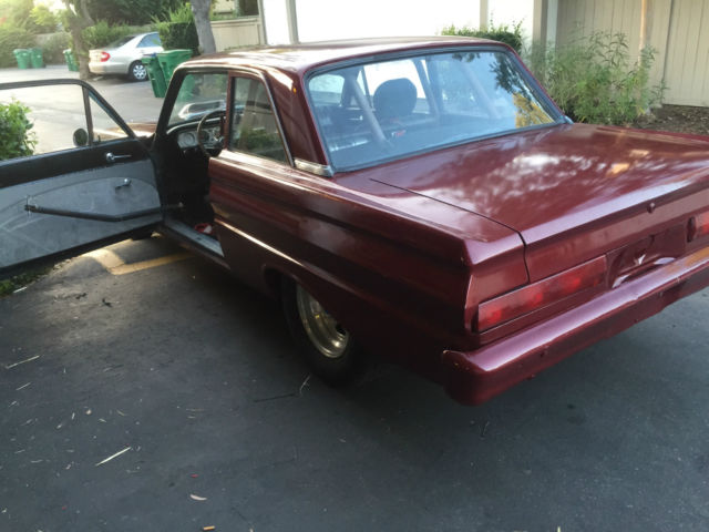 19650000 Red Ford Falcon Coupe