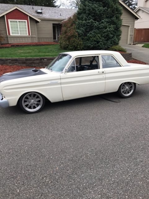 1965 White Ford Falcon