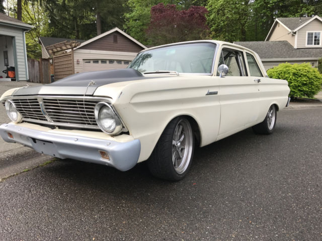1965 White Ford Falcon