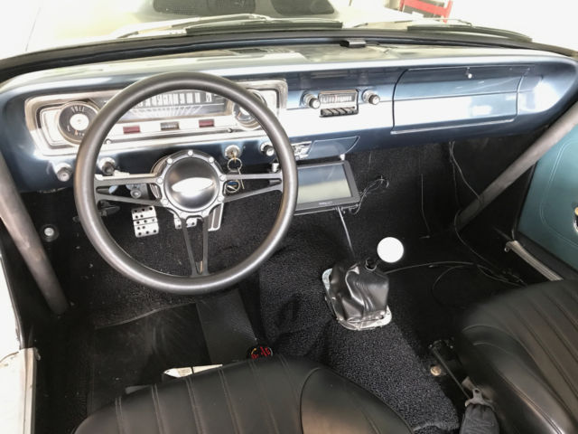 1965 White Ford Falcon