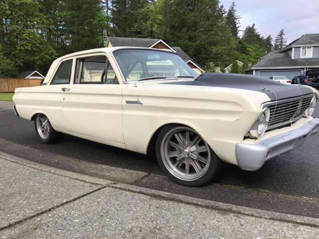 1965 White Ford Falcon