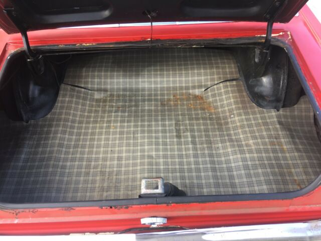 1965 Red Ford Falcon Sedan