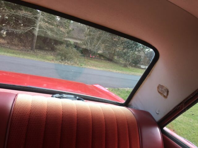 1965 Red Ford Falcon Sedan