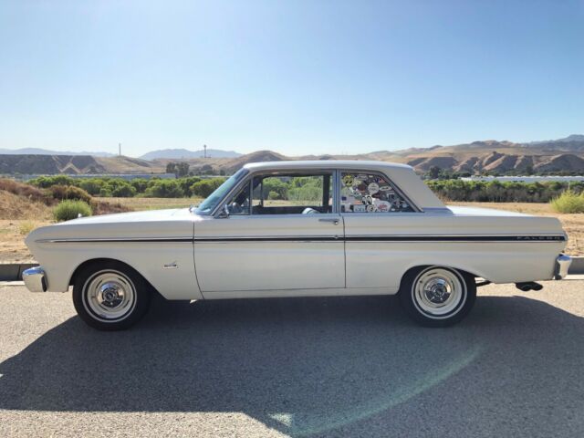 1965 White Ford Falcon