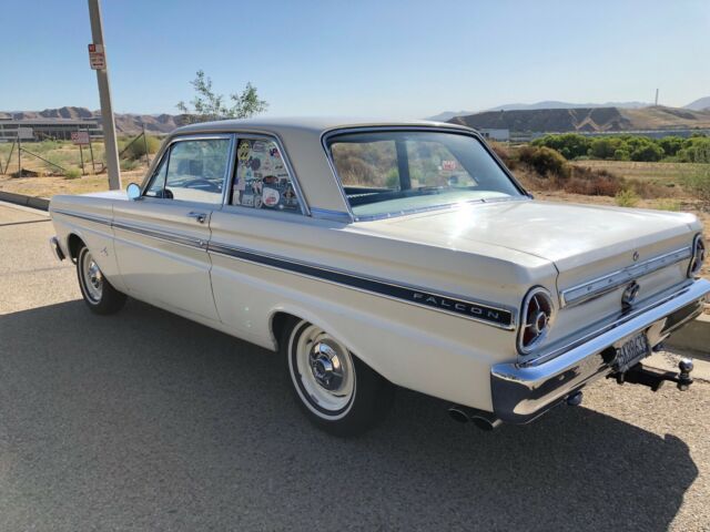 1965 White Ford Falcon