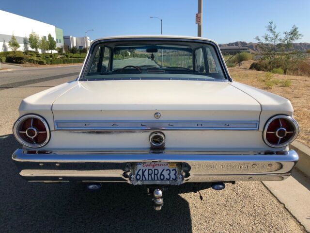 1965 White Ford Falcon