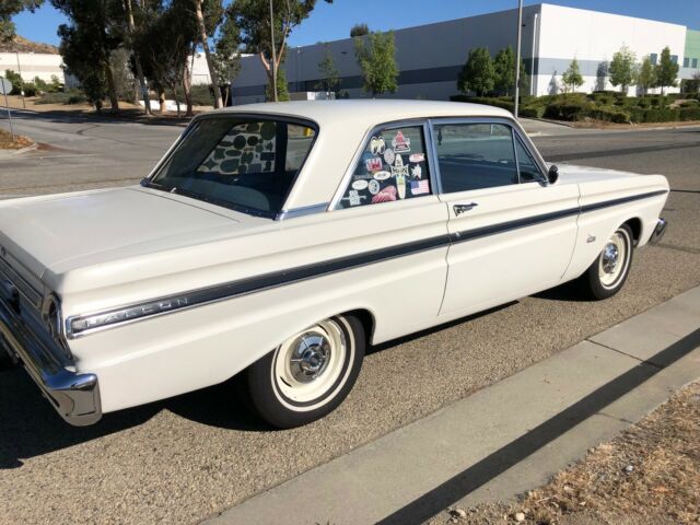 1965 White Ford Falcon