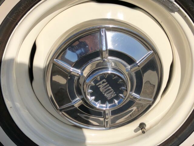 1965 White Ford Falcon