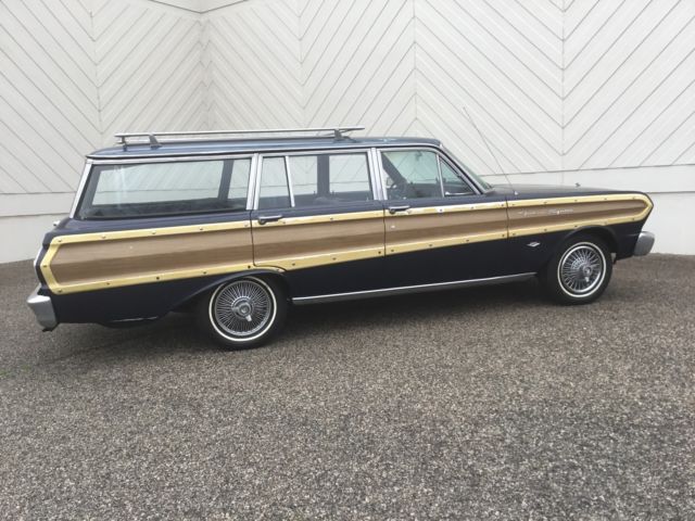1965 Blue Ford Falcon Wagon