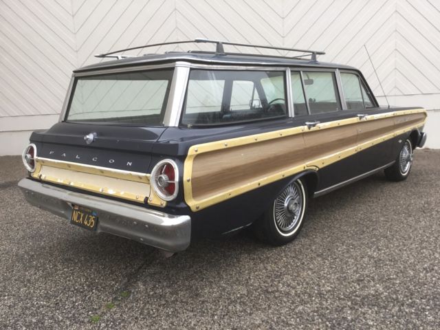 1965 Blue Ford Falcon Wagon