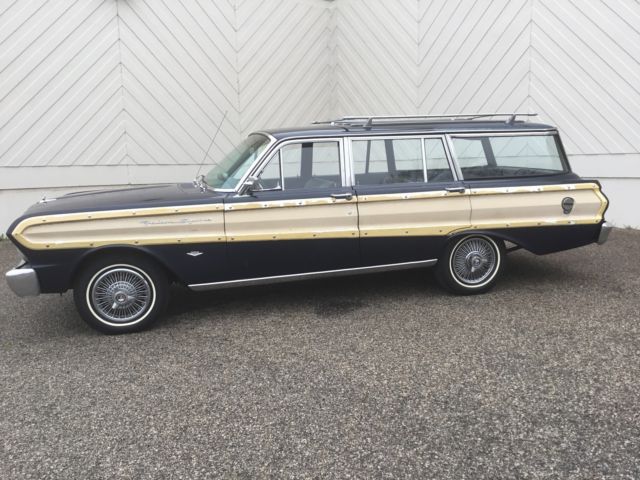 1965 Blue Ford Falcon Wagon