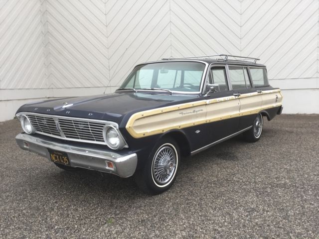 1965 Blue Ford Falcon Wagon