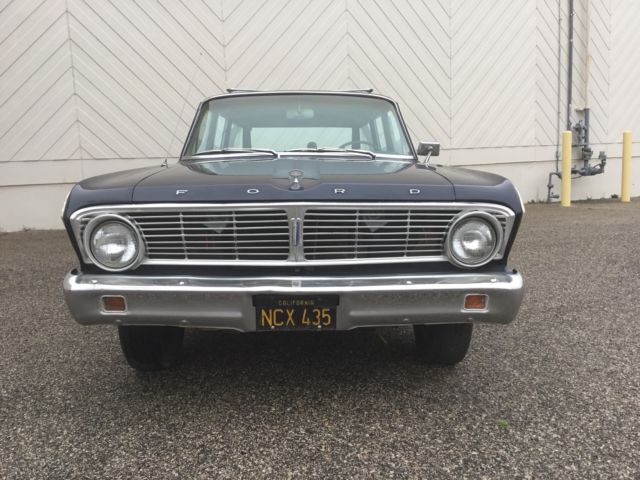 1965 Blue Ford Falcon Wagon