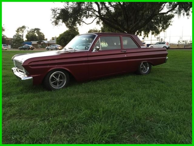 1965 Red Ford Falcon