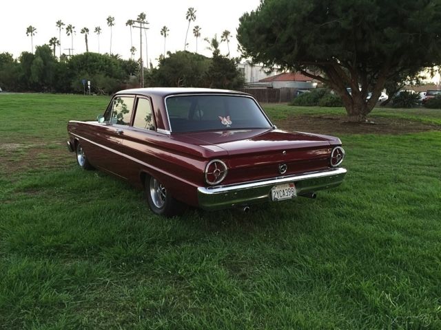 1965 Red Ford Falcon