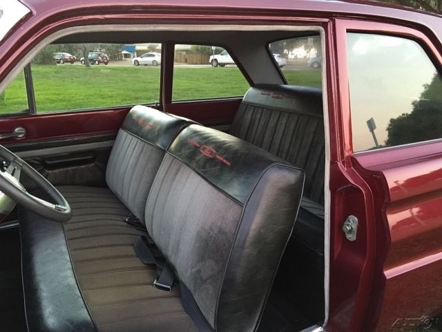 1965 Red Ford Falcon