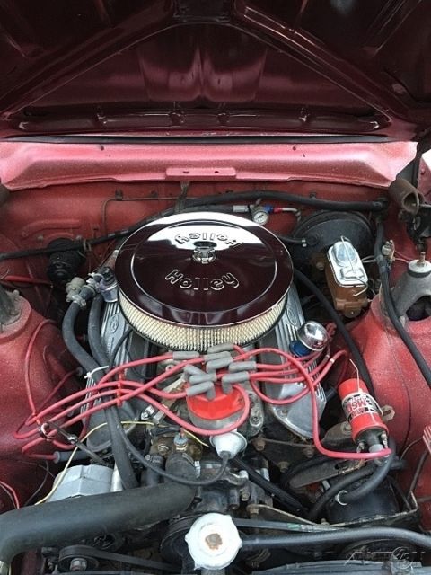 1965 Red Ford Falcon