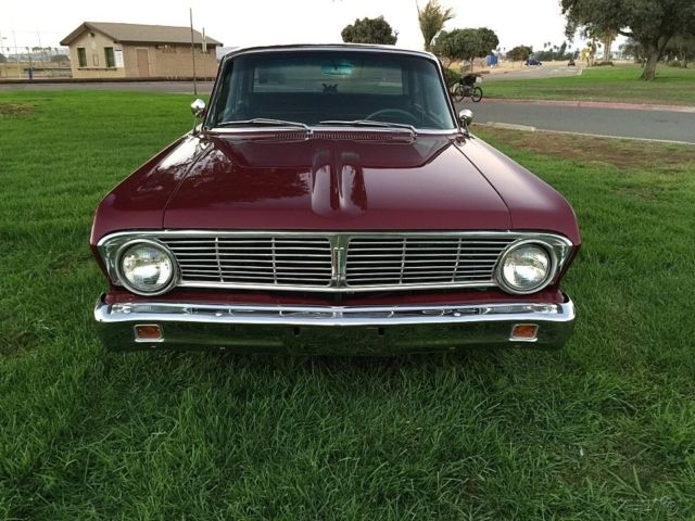 1965 Red Ford Falcon