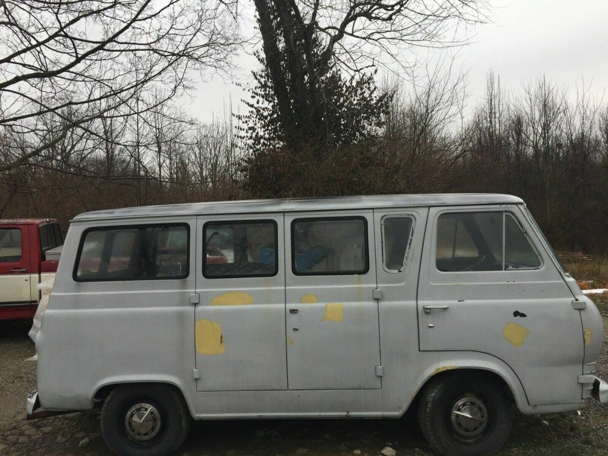 1965 Gray Ford Falcon Van