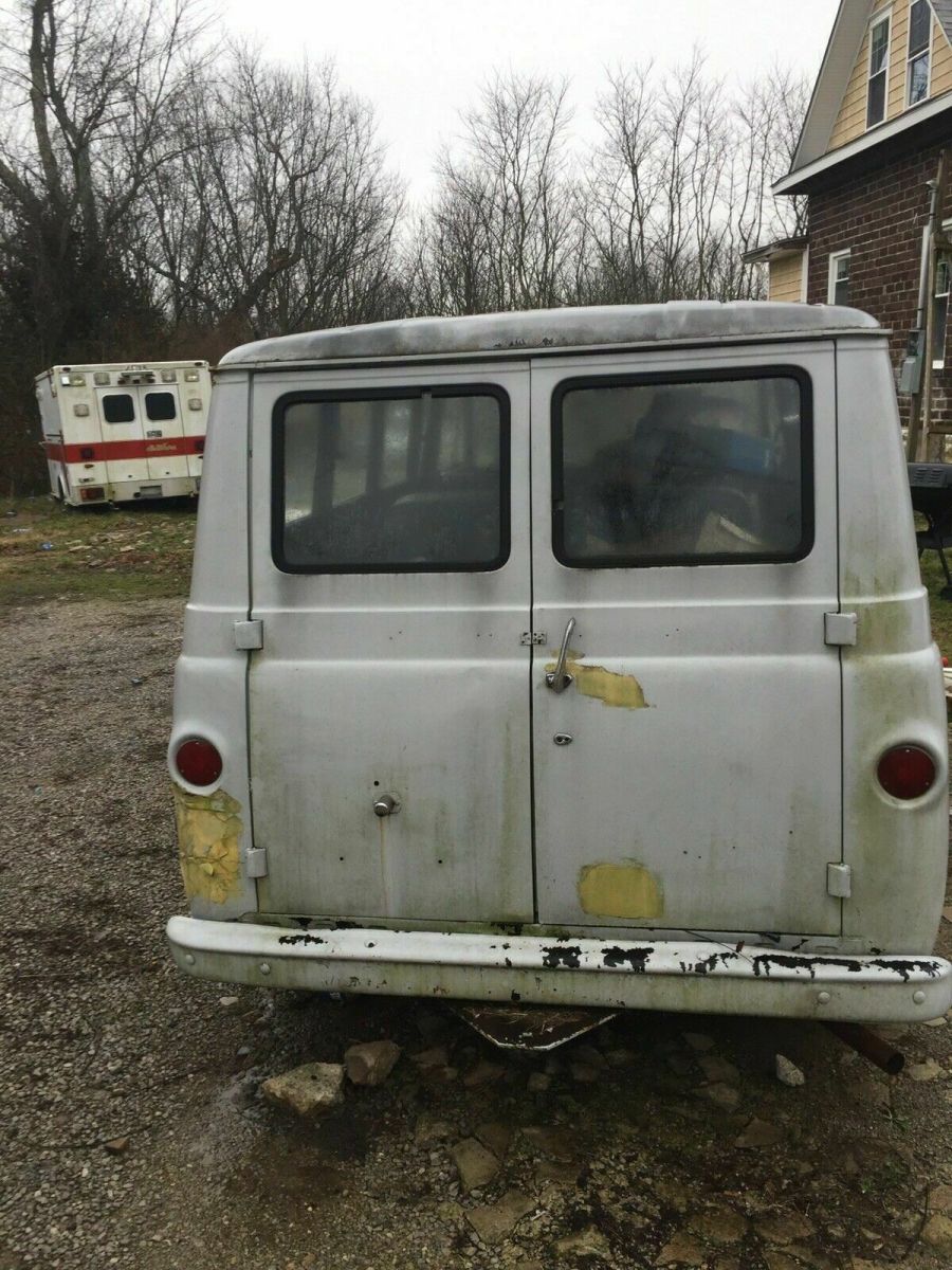 1965 Gray Ford Falcon Van