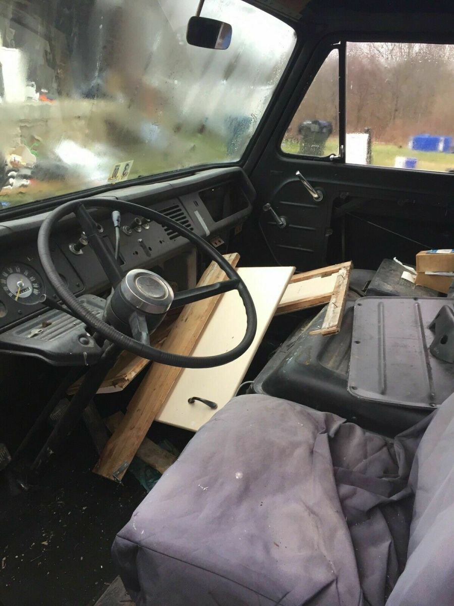 1965 Gray Ford Falcon Van