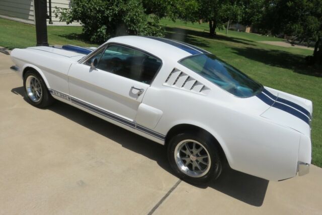 1965 White Ford Mustang Fastback