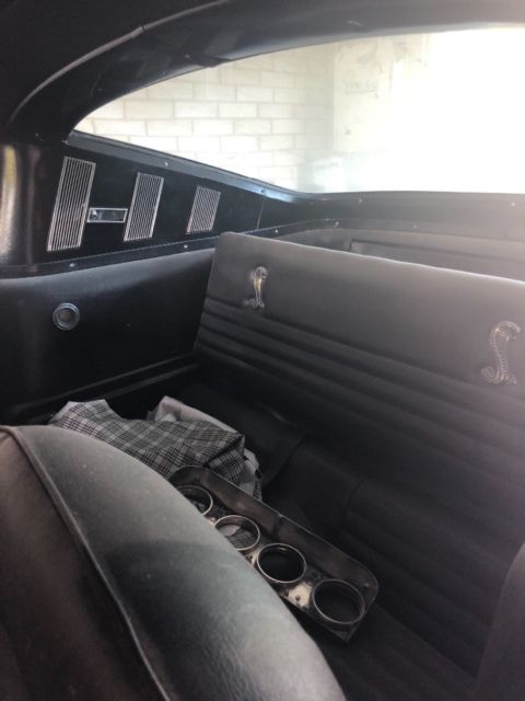 1965 Black Ford Mustang