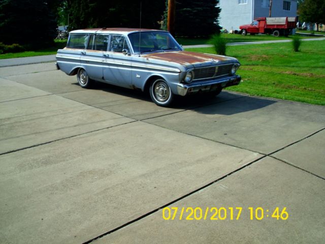 1965 Blue Ford Falcon Wagon