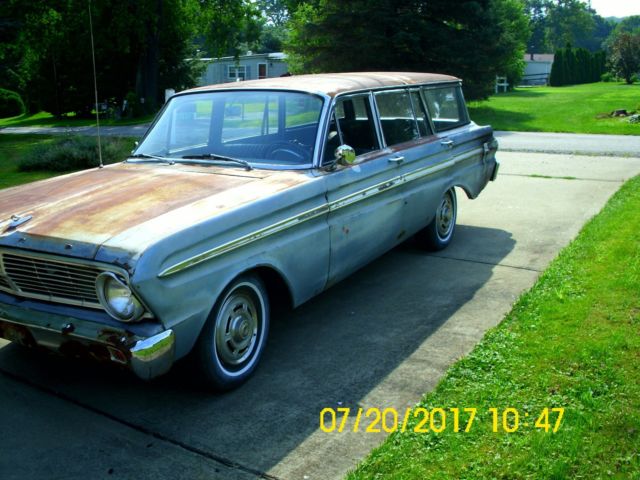 1965 Blue Ford Falcon Wagon