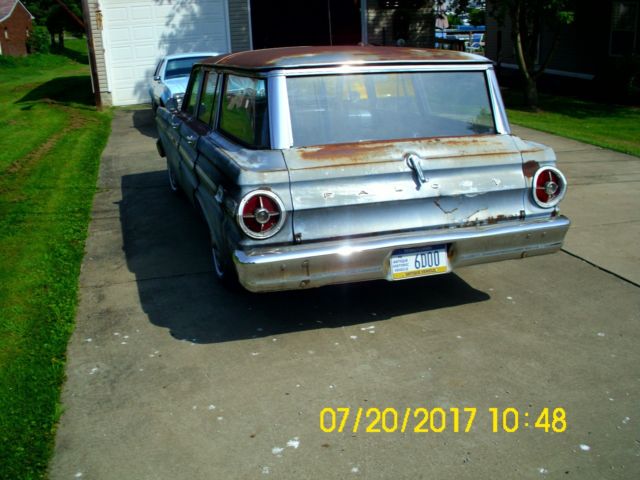 1965 Blue Ford Falcon Wagon
