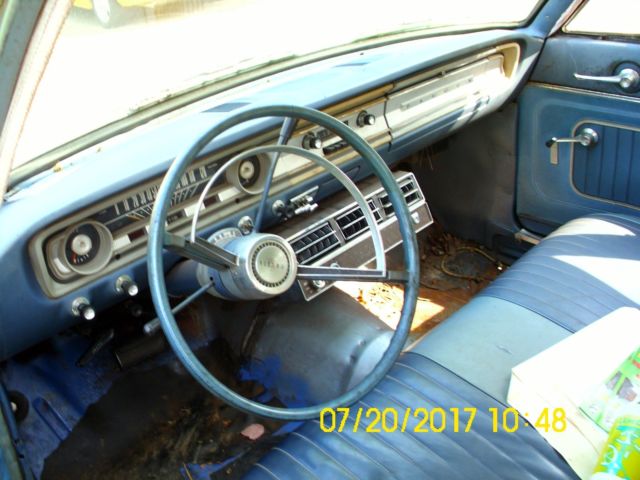 1965 Blue Ford Falcon Wagon