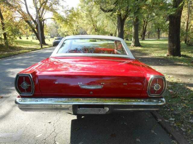1965 Red Ford Galaxie --