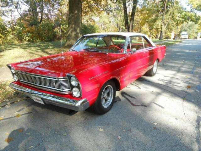 1965 Red Ford Galaxie --
