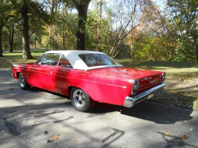 1965 Red Ford Galaxie --