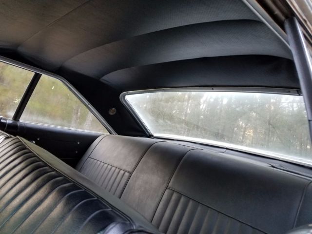 1965 White Ford Galaxie Coupe