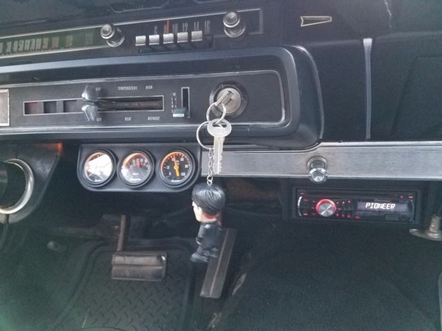 1965 White Ford Galaxie Coupe