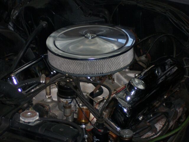 1965 White Ford Galaxie Convertible