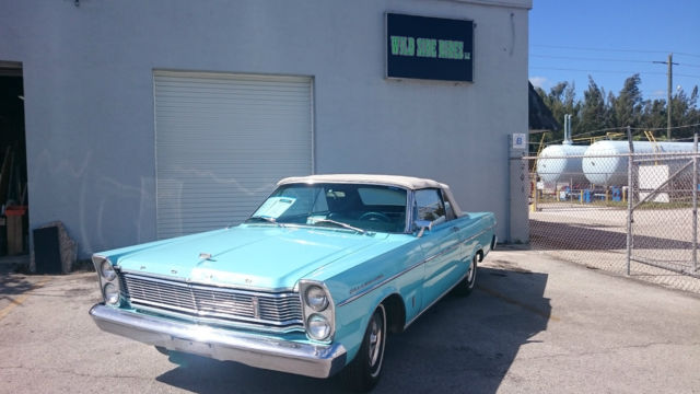 1965 Tropical Turquoise Ford Galaxie U/K