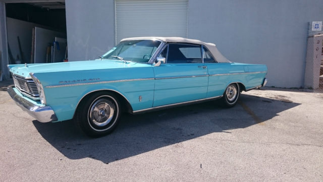 1965 Tropical Turquoise Ford Galaxie U/K