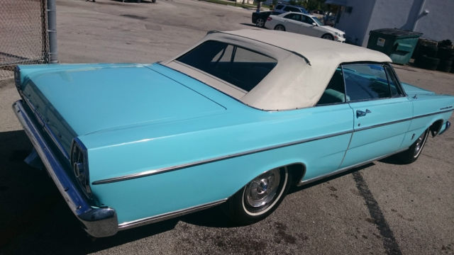 1965 Tropical Turquoise Ford Galaxie U/K