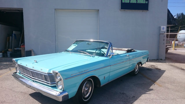 1965 Tropical Turquoise Ford Galaxie U/K