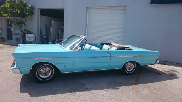 1965 Tropical Turquoise Ford Galaxie U/K