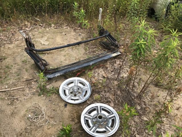 1965 Yellow Ford Galaxie Convertible