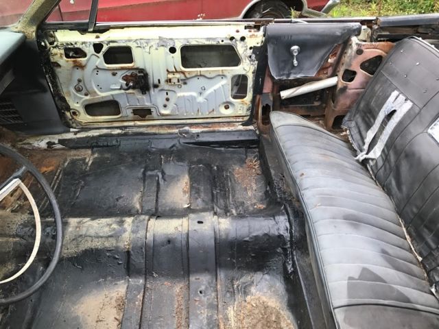 1965 Yellow Ford Galaxie Convertible