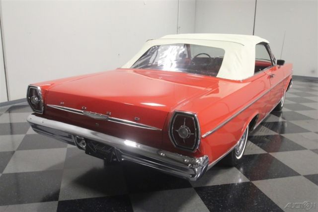 1965 Red Ford Galaxie
