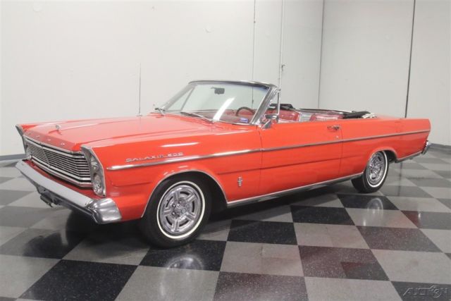 1965 Red Ford Galaxie