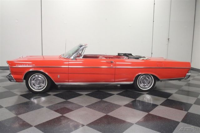 1965 Red Ford Galaxie