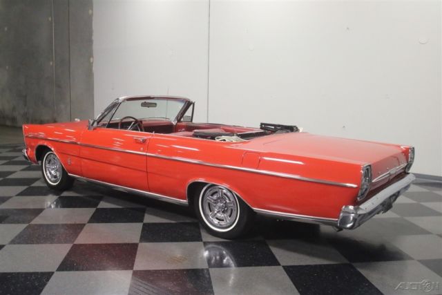 1965 Red Ford Galaxie