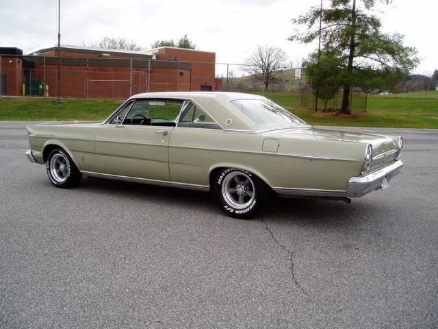 1965 Green Ford Galaxie Sedan