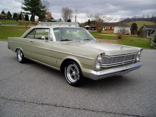 1965 Green Ford Galaxie Sedan